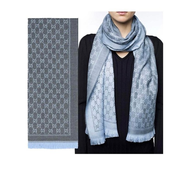 GUCCI REVERSIBLE SCARF. NWT - Picture 10 of 13